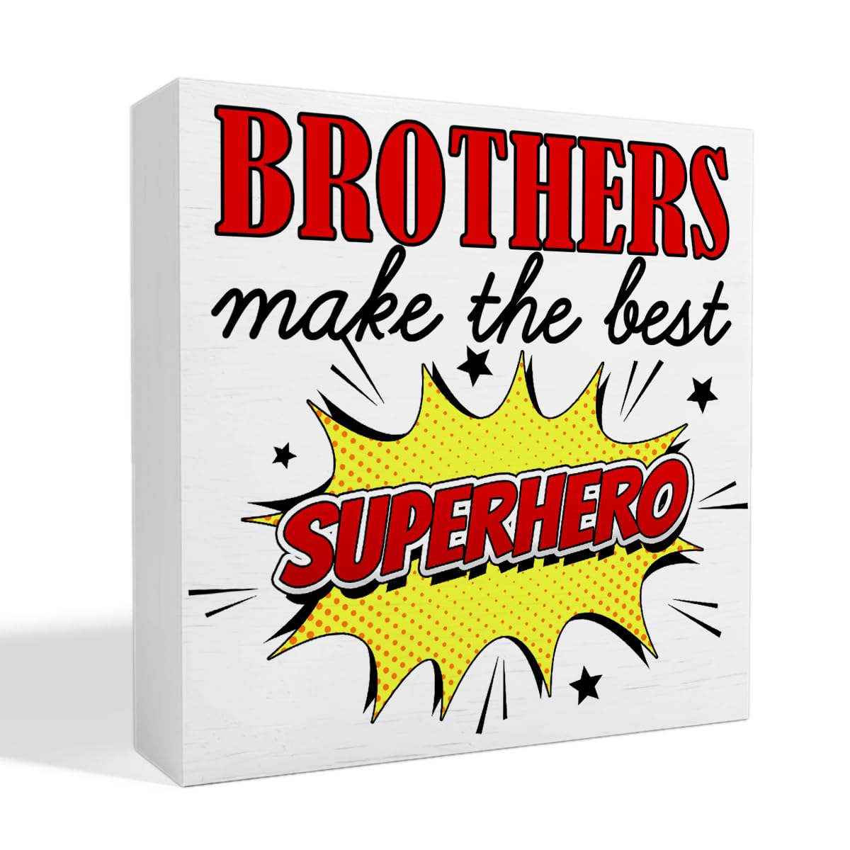 Nursery Brothers Table Decor, Nursery Newborn Baby Boys Room Bedroom Desk Decor Nursery Sibling Decoration for Toddler Kids Room Playroom, The Best