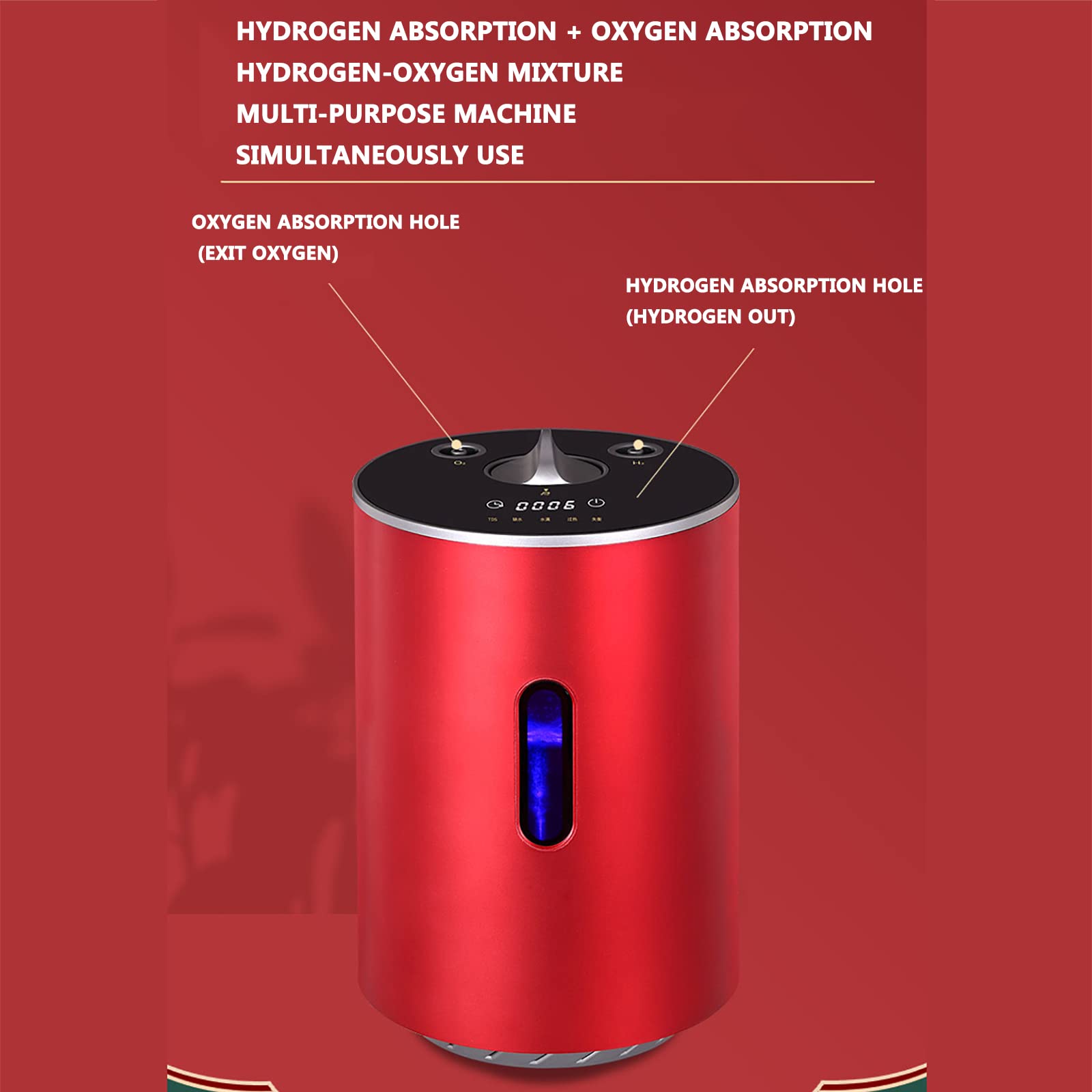 Amazon｜ポータブルH2吸入器、水素濃度99.99％の高水素吸入器と