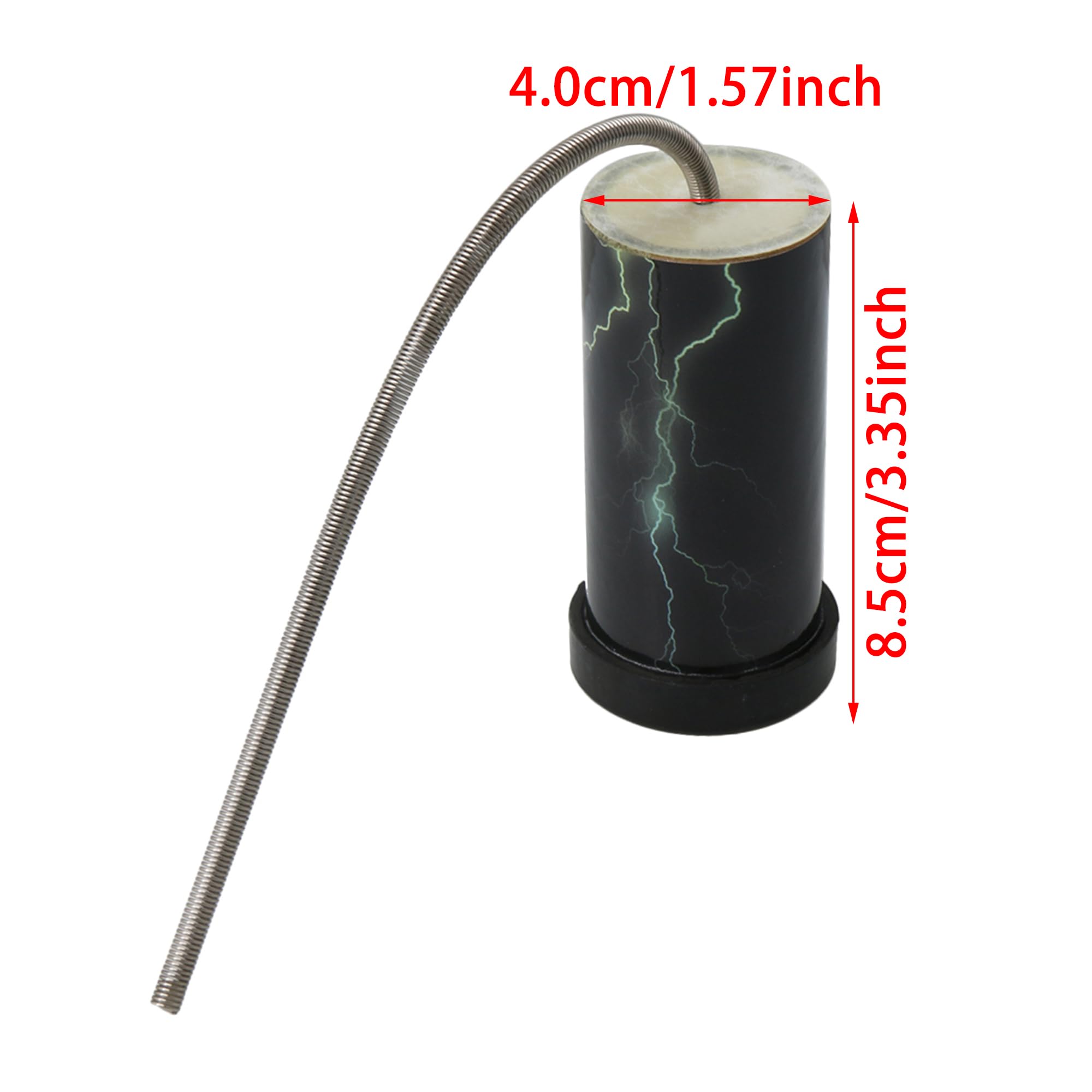 Yibuy 5 tubos de resorte para tambor de tormenta, 85 x 40 mm para regalo