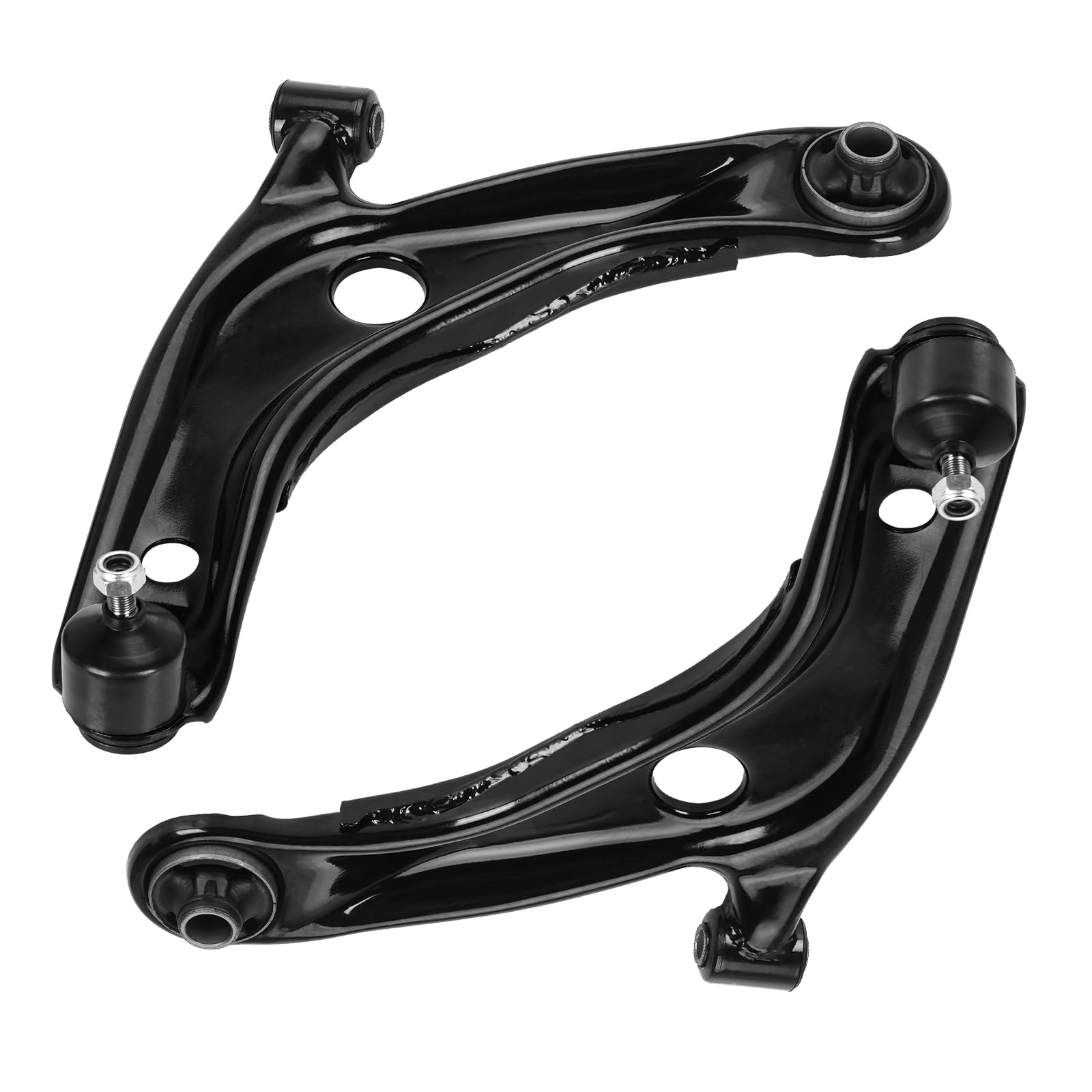 Front Lower Control Arm w/Ball Joint Fit for 2008-2014 Scion xD 2012-2019 Toyota Prius C 2007-2019 Toyota Yaris Replace K620572 K620573-2pc Set