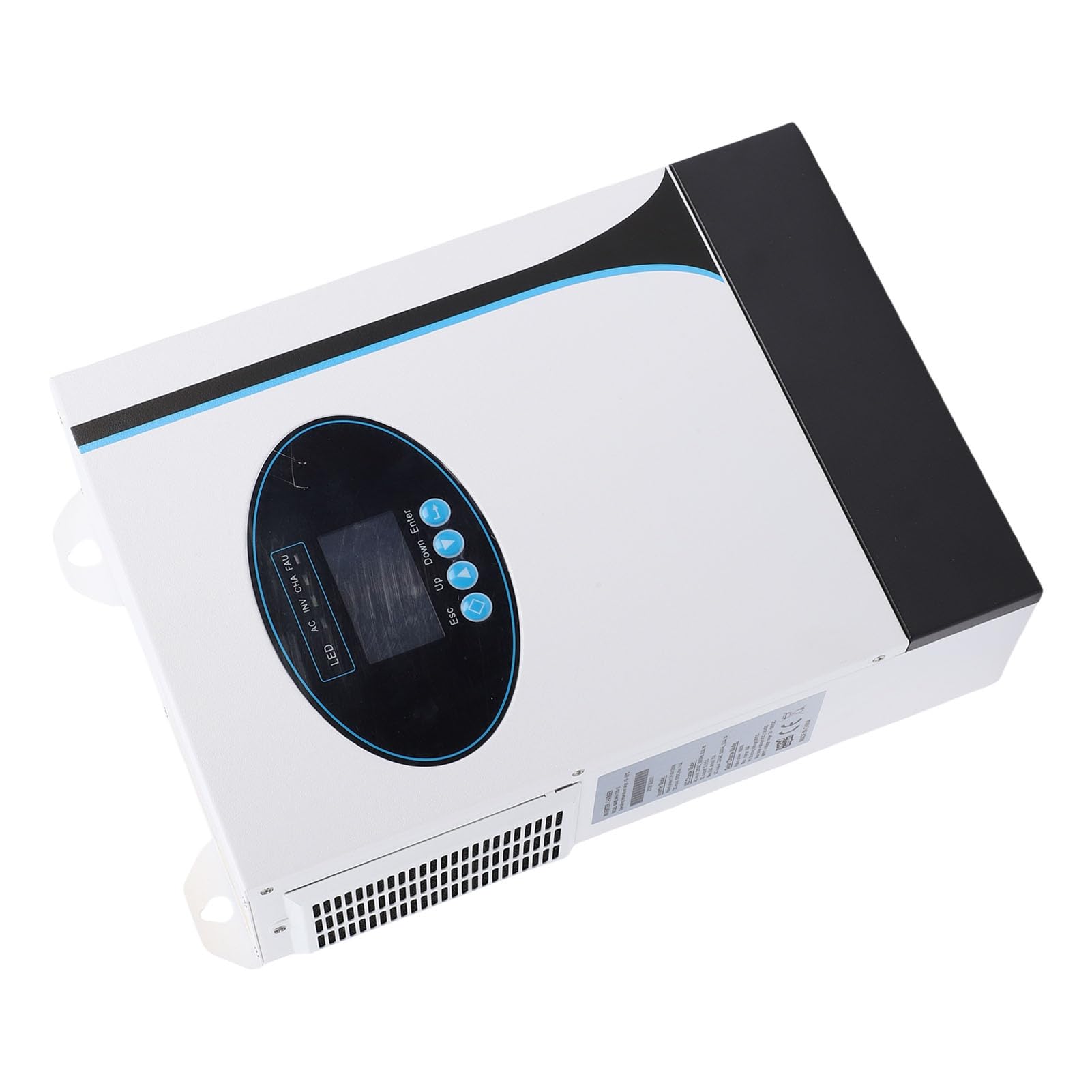 Inversor Solar Híbrido, Inversor de Onda Sinusoidal Pura Fuera de la Red de 1,2 KW MPPT Incorporado con Funcionamiento sin Batería para áreas Pastorales de Islas Escolares en el Hogar