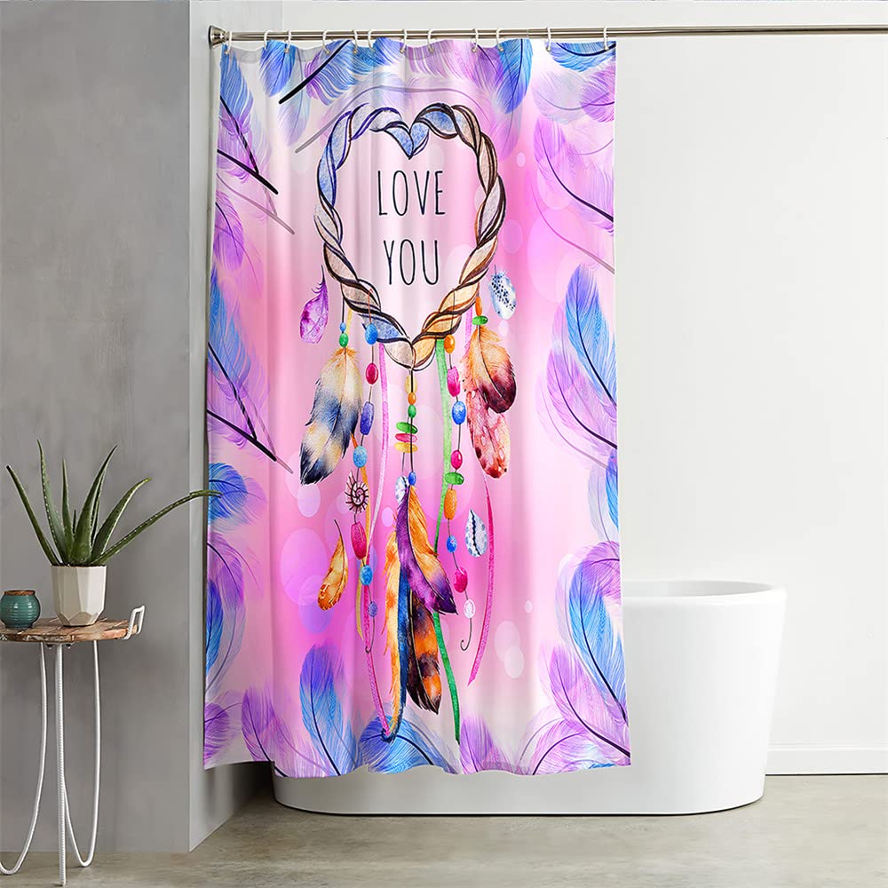 Rideau De Douche Imperméable & Anti-Moisissure, 240 * 200cm Avec