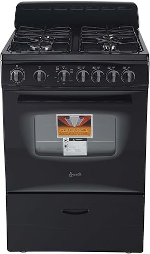 Miniatura 10 de Avanti GR2415CB GR24 - Horno de gas compacto de 24 pulgadas, en negro