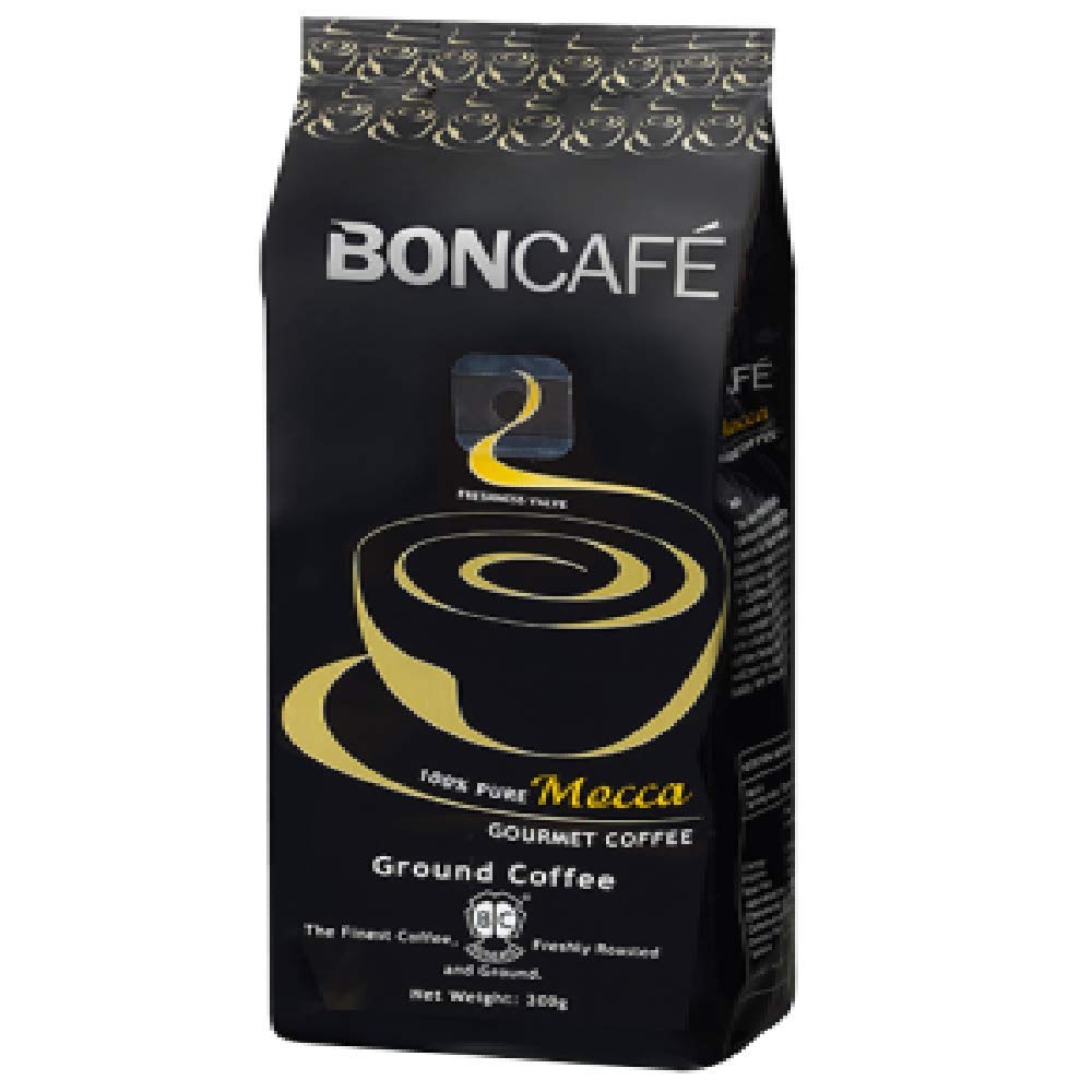 Boncafé 100% Ground Gourmet Coffee 200g (Mocca, 3 Pack)