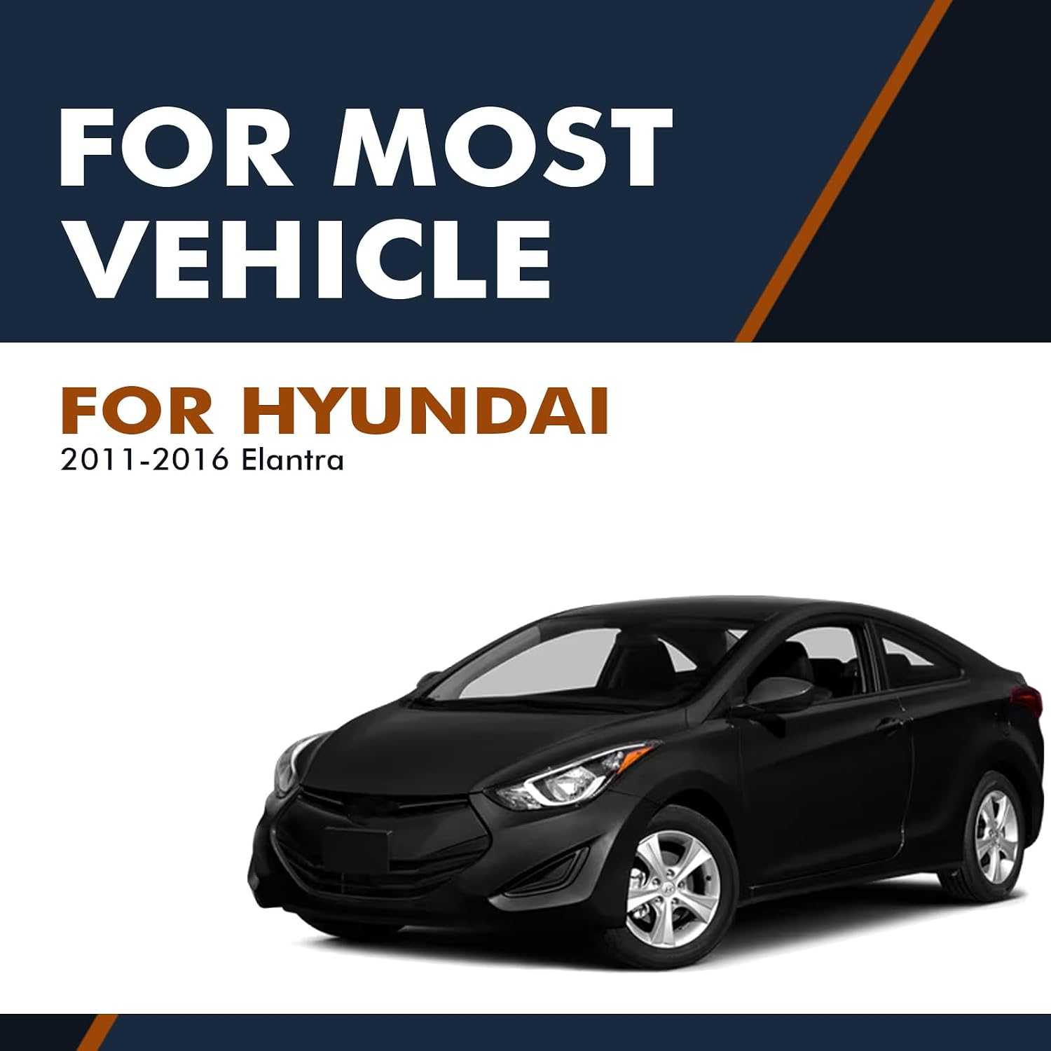 PM Auto Front-Rear Quick Complete Strut-Shock Compatible With 2013-2014 Hyundai Elantra Coupe GAS