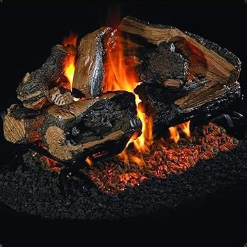 Realfyre Charred Split Oak Log Set