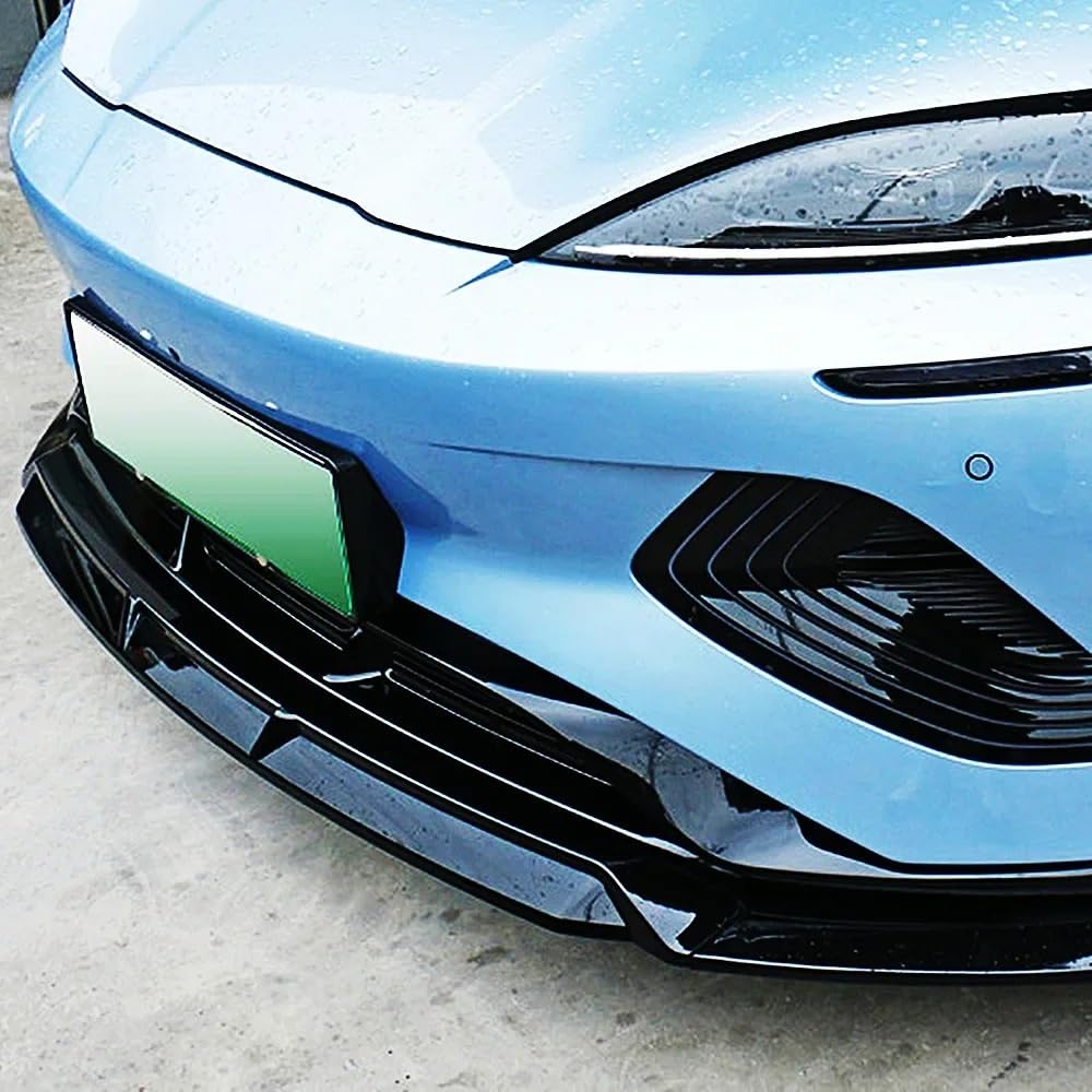 Przedni zderzak przedniego zderzaka Pasuje do BYD Seal EV 2022-2024 Spoiler podbródka dyfuzor Protector zewnętrzne akcesoria tuningowe część Bodykit(Carbon Printing)