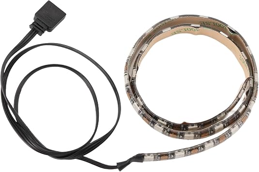 RGB Light Strip for PC Case Addressable LED Light Strip for Motherboard 5V 3-Pin Header Gaming Case Computer 0.5m