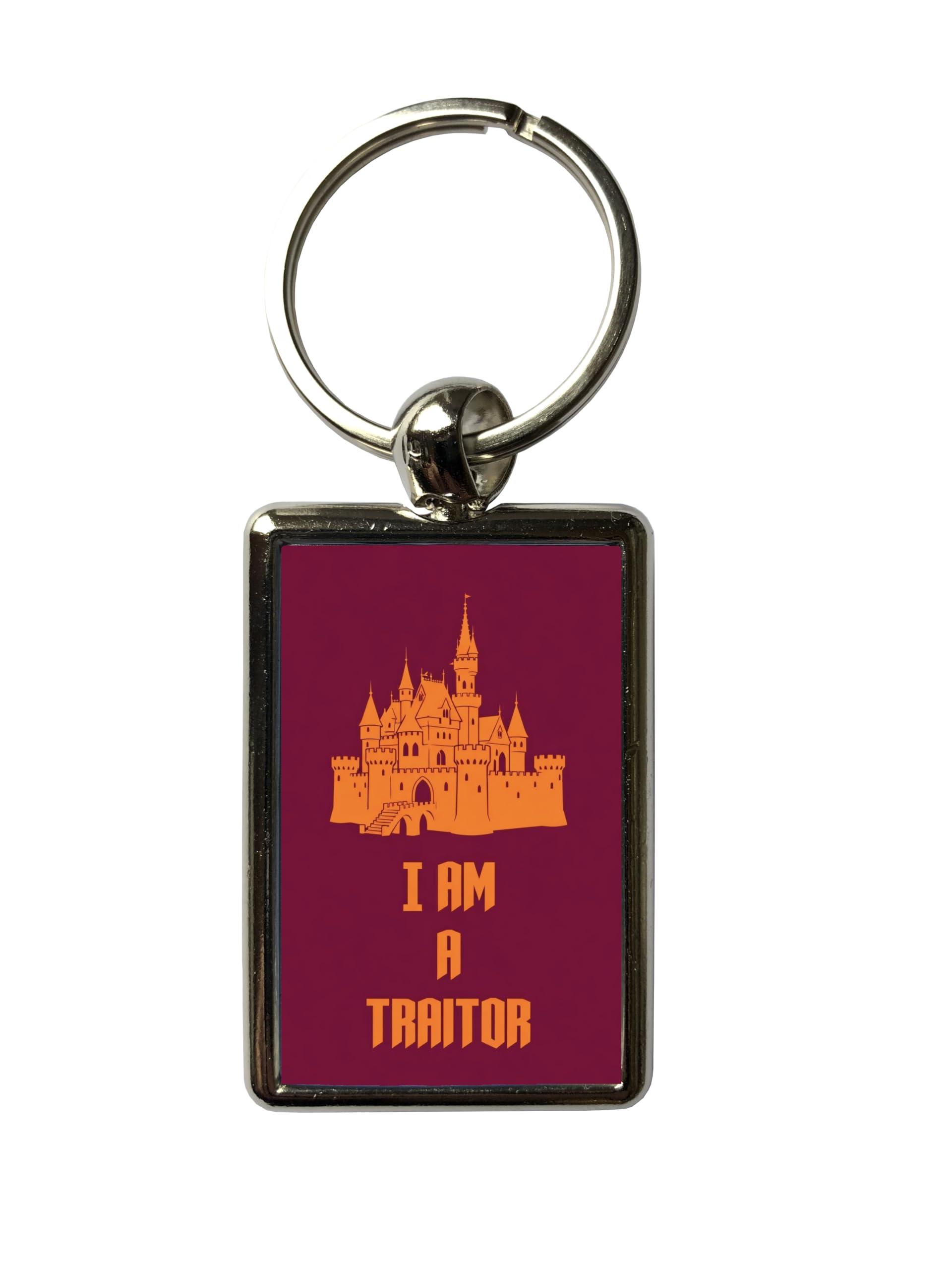 Super Universe Are You a Traitor or Faithful Metal Keyring 3 x 4.5 cm (Faithful)