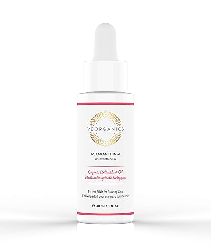 Astaxantina-A Aceite Facial Orgánico - Hidratante Facial - Hidratante Facial para Mujeres - Aceite Facial para Mujeres - Aceite de piel para la cara