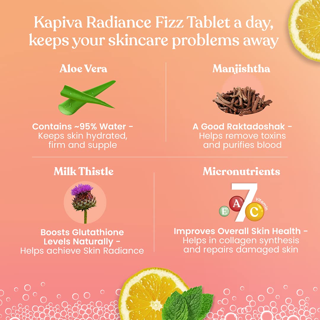 Kapiva Skin Radiance Fizz AYURVEDIC HERBS for skin radiance