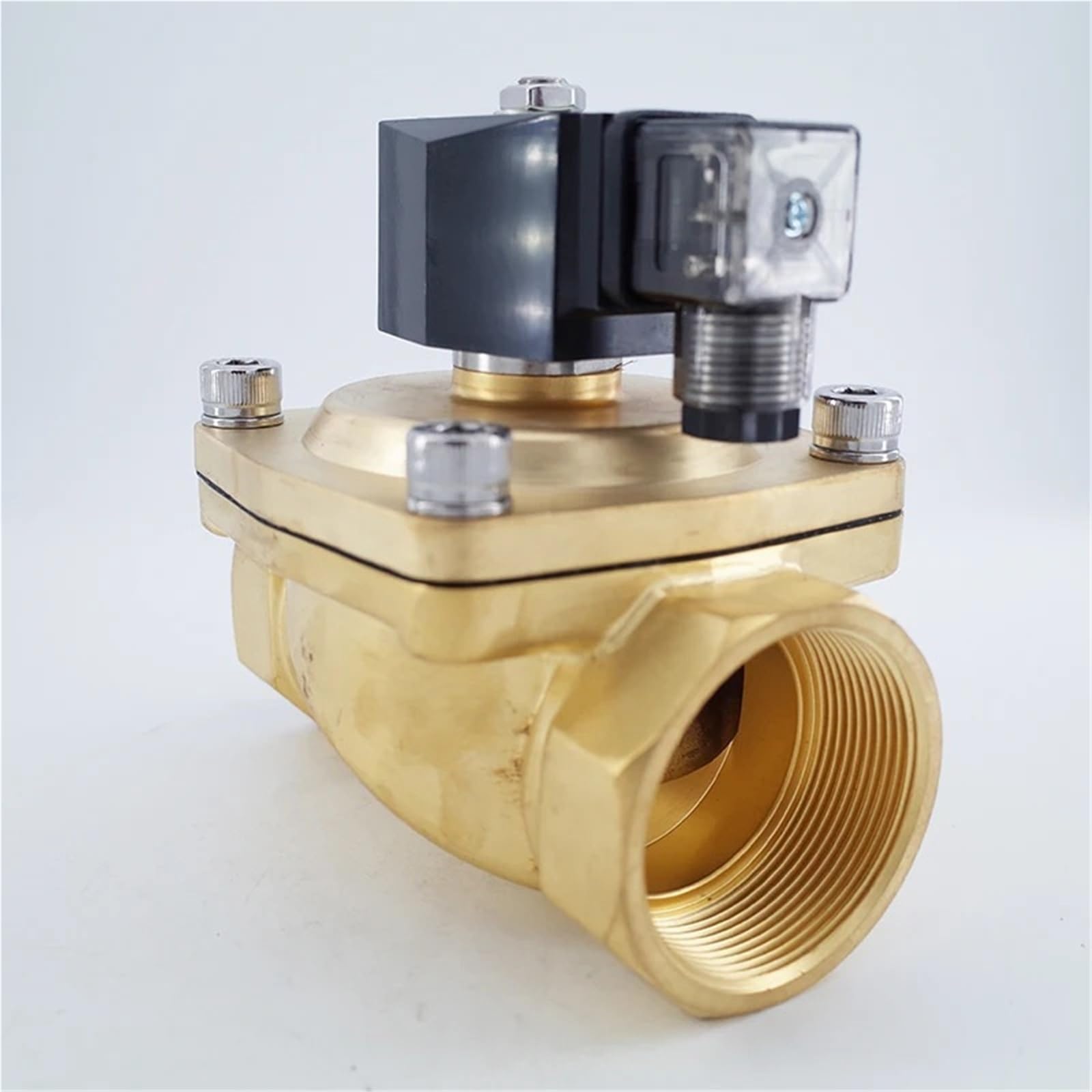 Électrovanne en laiton fermeture normale orifice 50 mm
