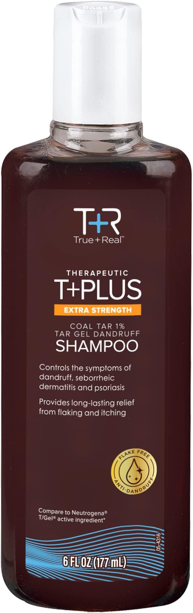 Coal Tar Therapeutic Tar Gel Anti-Dandruff Shampoo 1% Coal Tar, 6 Ounce