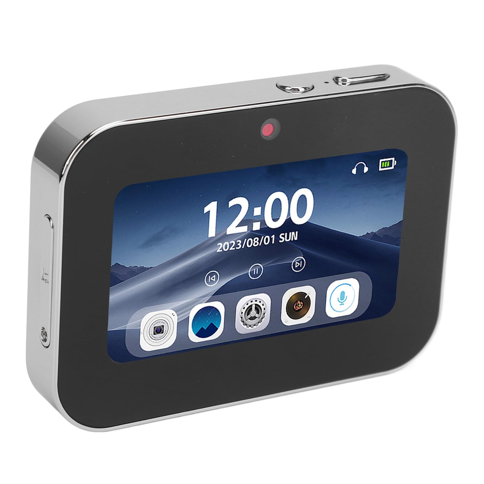 Fotocamera Digitale 4K da 64 MP, Fotocamera Compatta Inquadra e Scatta con Zoom 16X con Schermo Full Touch OLED da 3, 3 Obiettivi HD, Supporta Sveglia, Riproduzione Musicale,