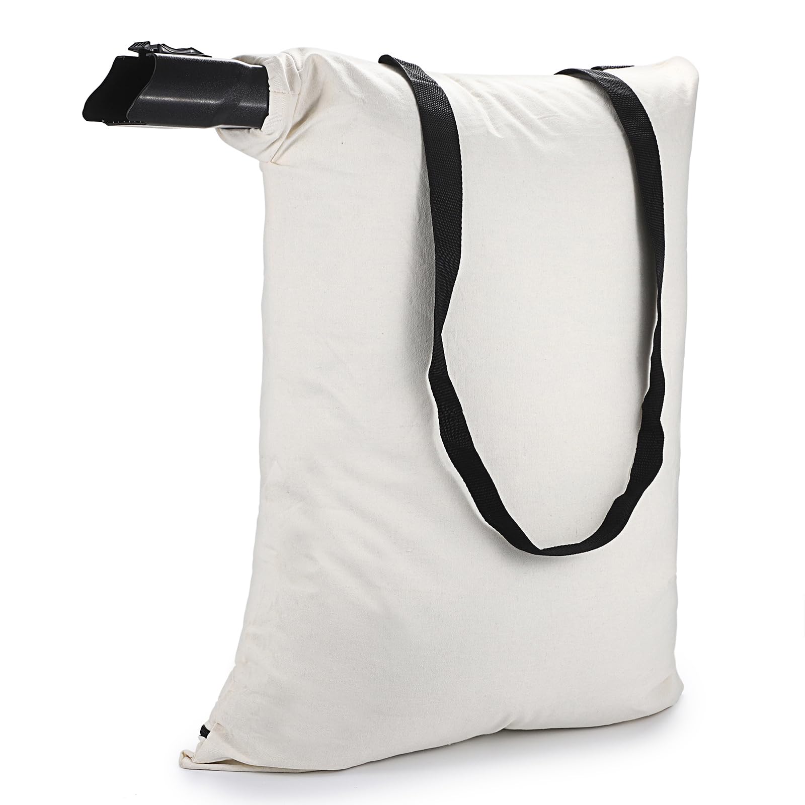 OwnMyLeaf Blower Bag Replacement Compatible with Toro 127-7040 137-2336 108-8994 Leaf Vacuum Blower Debris Bag, White Leaf Blower Vacuum Replacement Bag Leaf Vacuum Mulcher Bag with Connect Nozzle