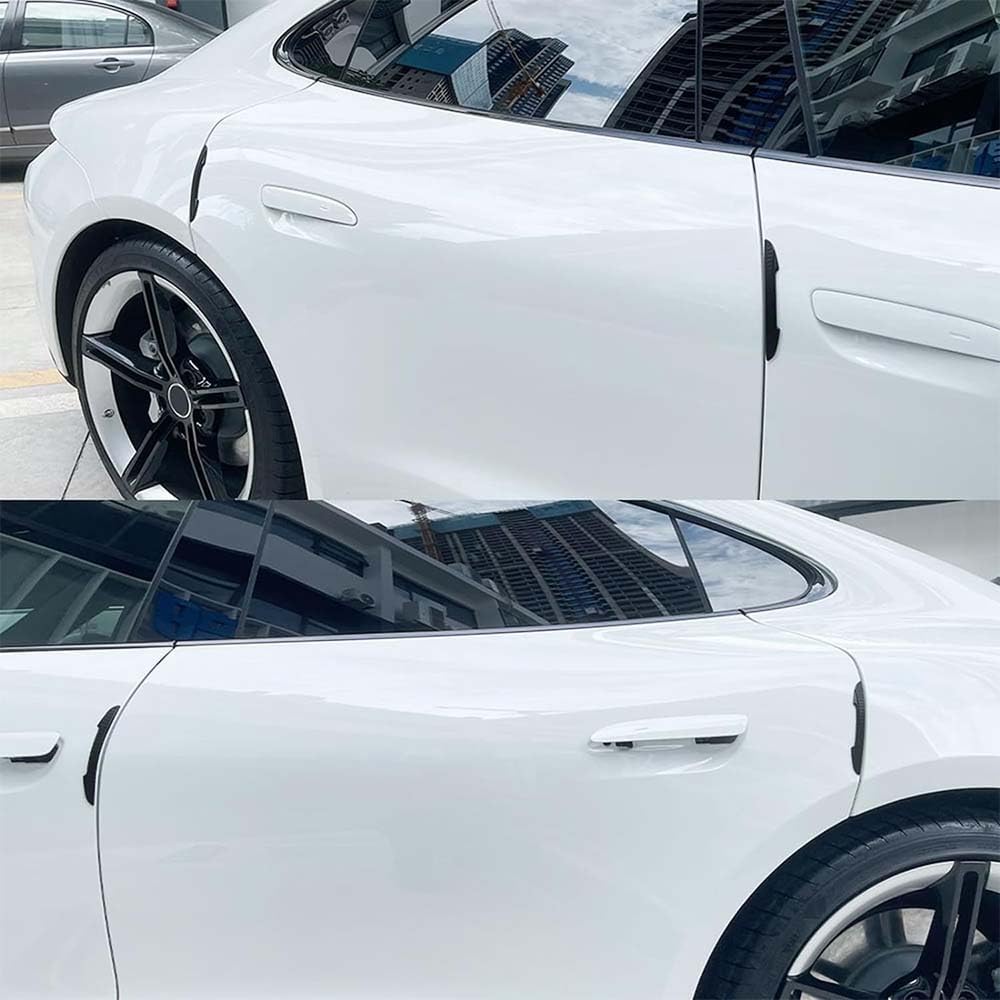 Kit 4 Protezioni Angolari Per Portiera Auto In PVC, Adesivo Protettivo Antigraffio Per Citroen C3 2002-2025, Facile Da Installare