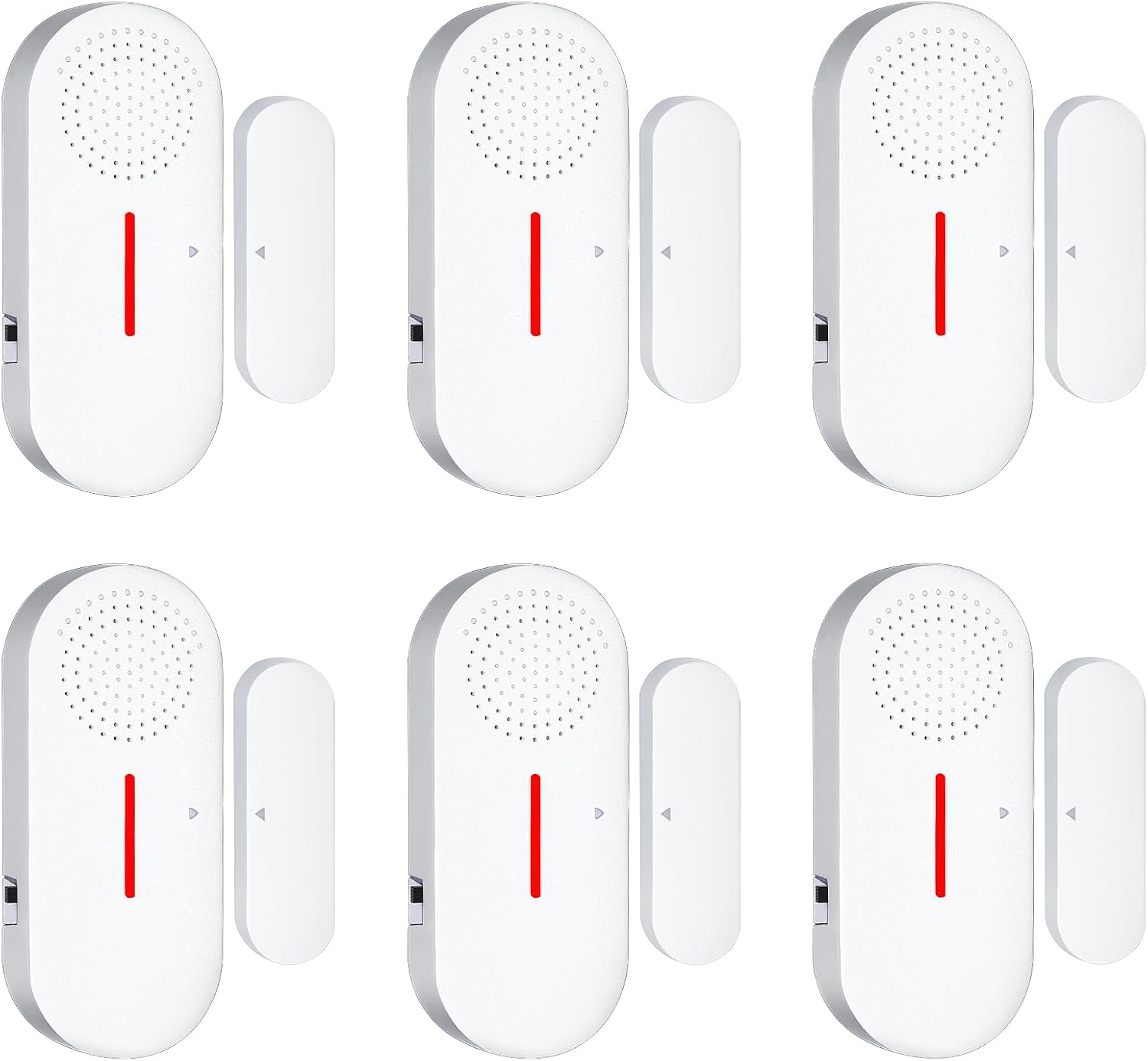 Door Window Alarm, 95DB Door Alarms for Kids Safety, Wireless Sensor Door Window Burglar Alarm-Window Pool Alarms for Home (6 Pack)