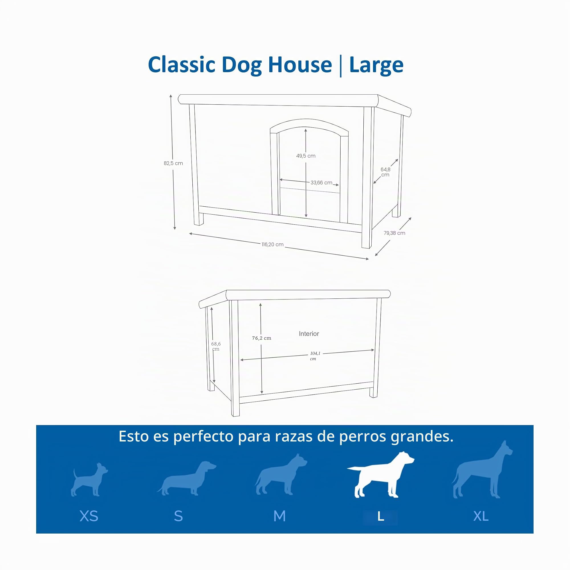TRIXIE Caseta Perros Classic para Perros