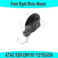 Vista 7 de Soporte de motor y soporte de transmisión compatible con Nissan Altima 2.5L 2002-2006 Reemplazo para A7340 A7341 A7342 A7343 11270-8J000 11320-8J005