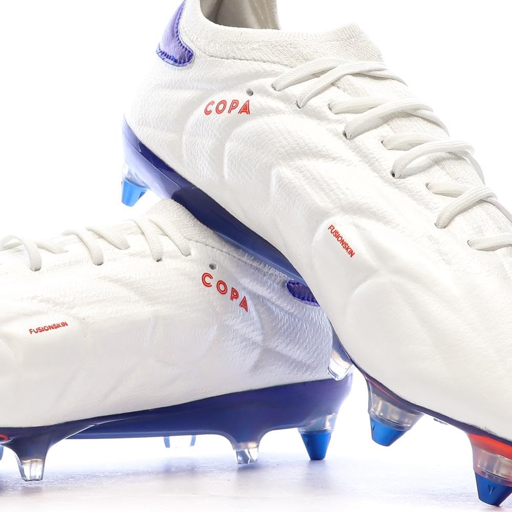 adidas Scarpe Calcio Bianco/Blu Uomo Copa Pure 2 Elite