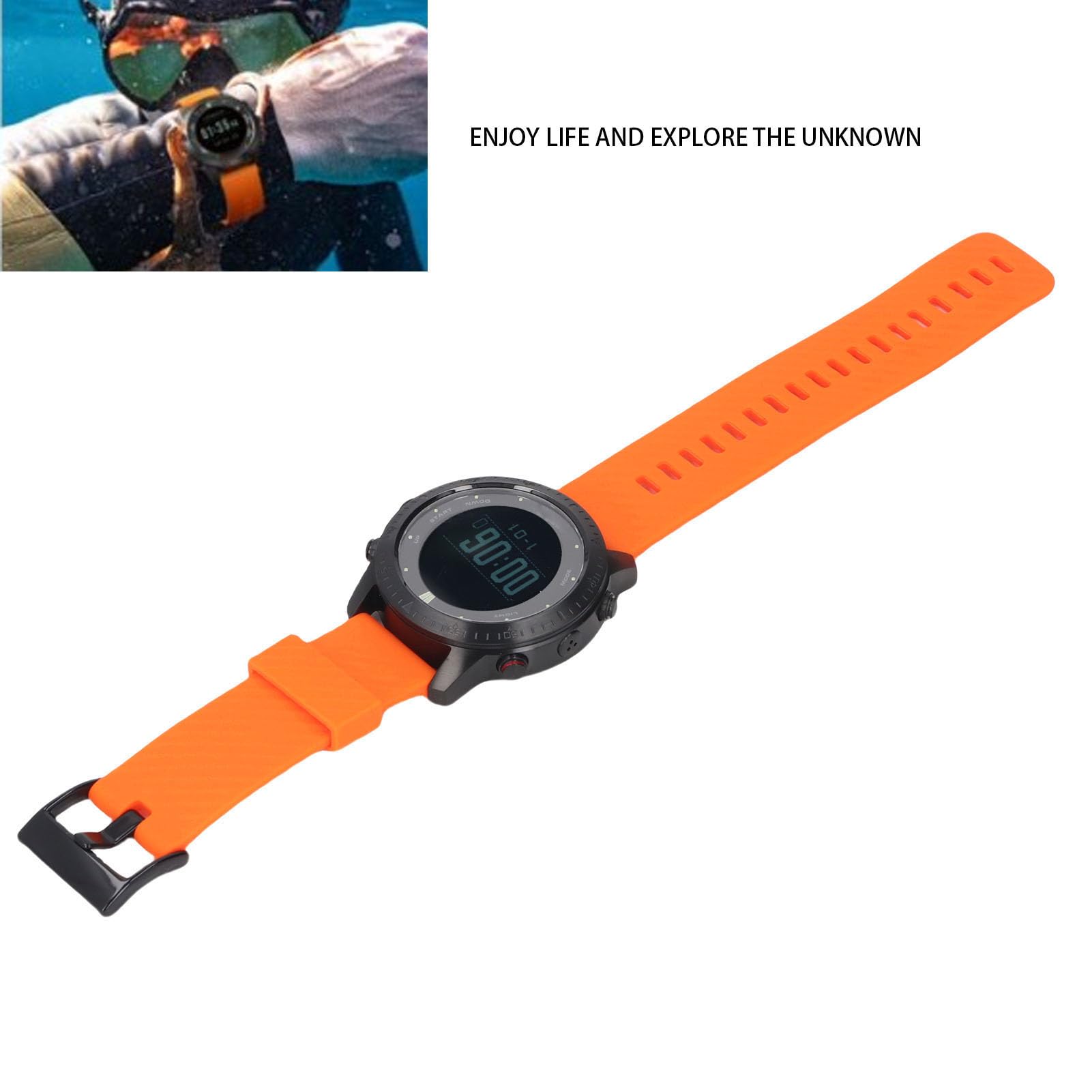 Dive Computer Sports Watch Box na rękę Długie Inteligentne Zegarek dla Mężczyzny, Cyfrowe Wskaźniki