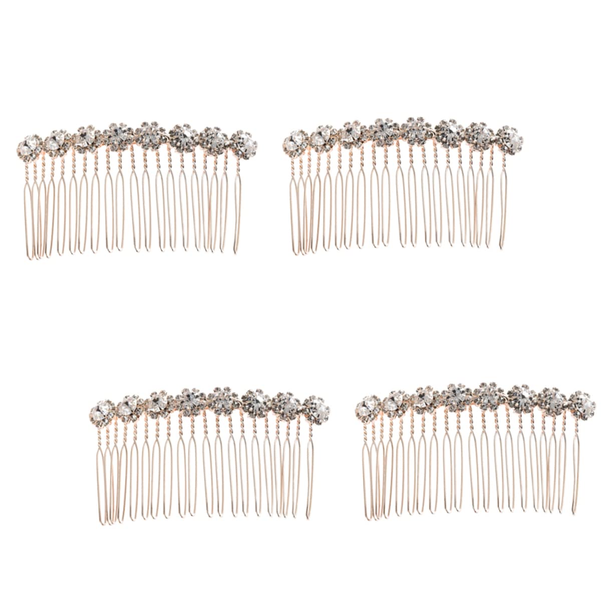 Didiseaon 12pezzi Pettini Eleganti Strass Per Accessori Creativi Per Acconciature Da Donna Headdress Per Matrimoni e Feste Stile c