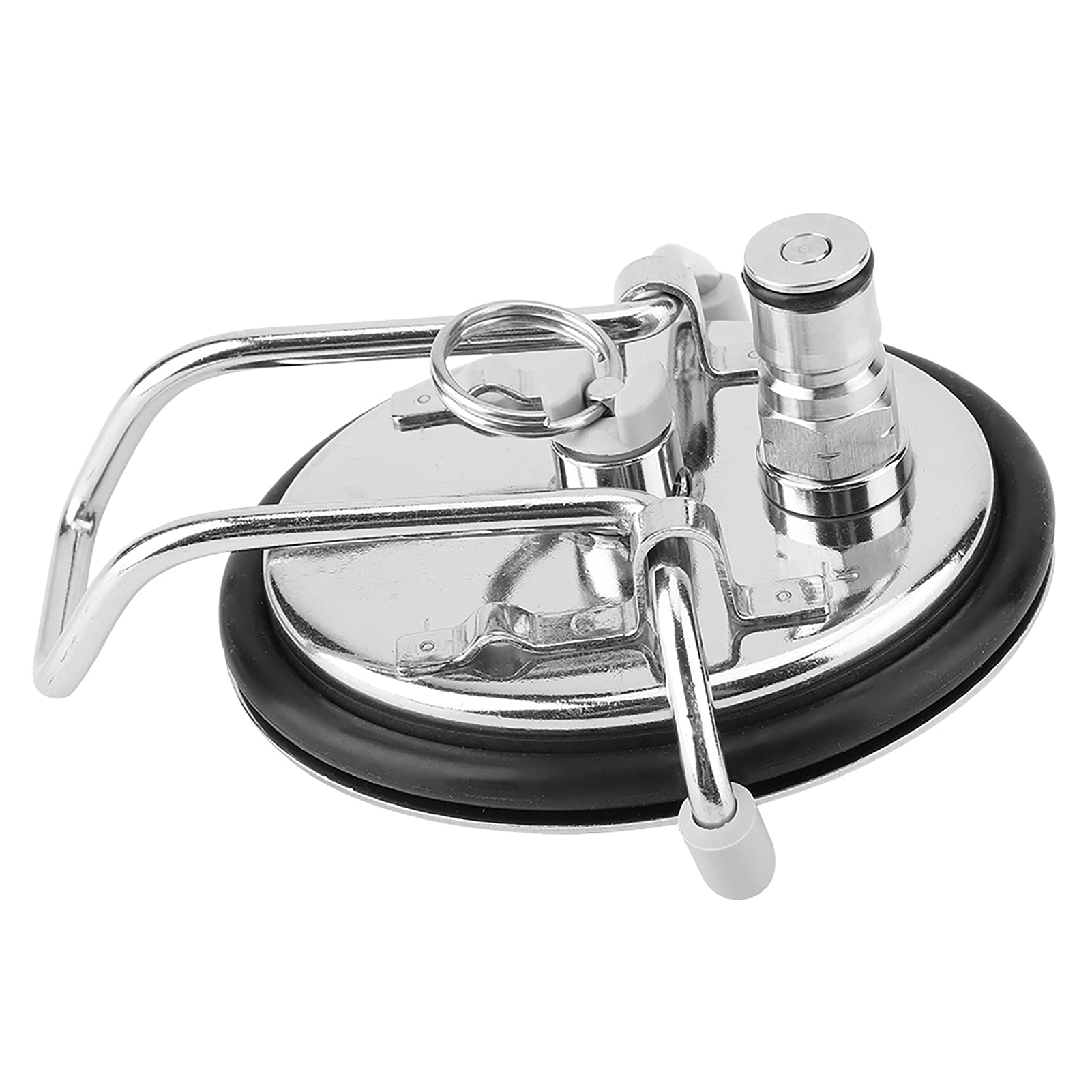 Cornelius Couvercle Carbonatation,Keg,Carbonation Lid,Pierre De Carbonatation Homebrew Cornelius Keg Carbonation Couvercle Avec Pierre De Diffusion 0,5 Micron