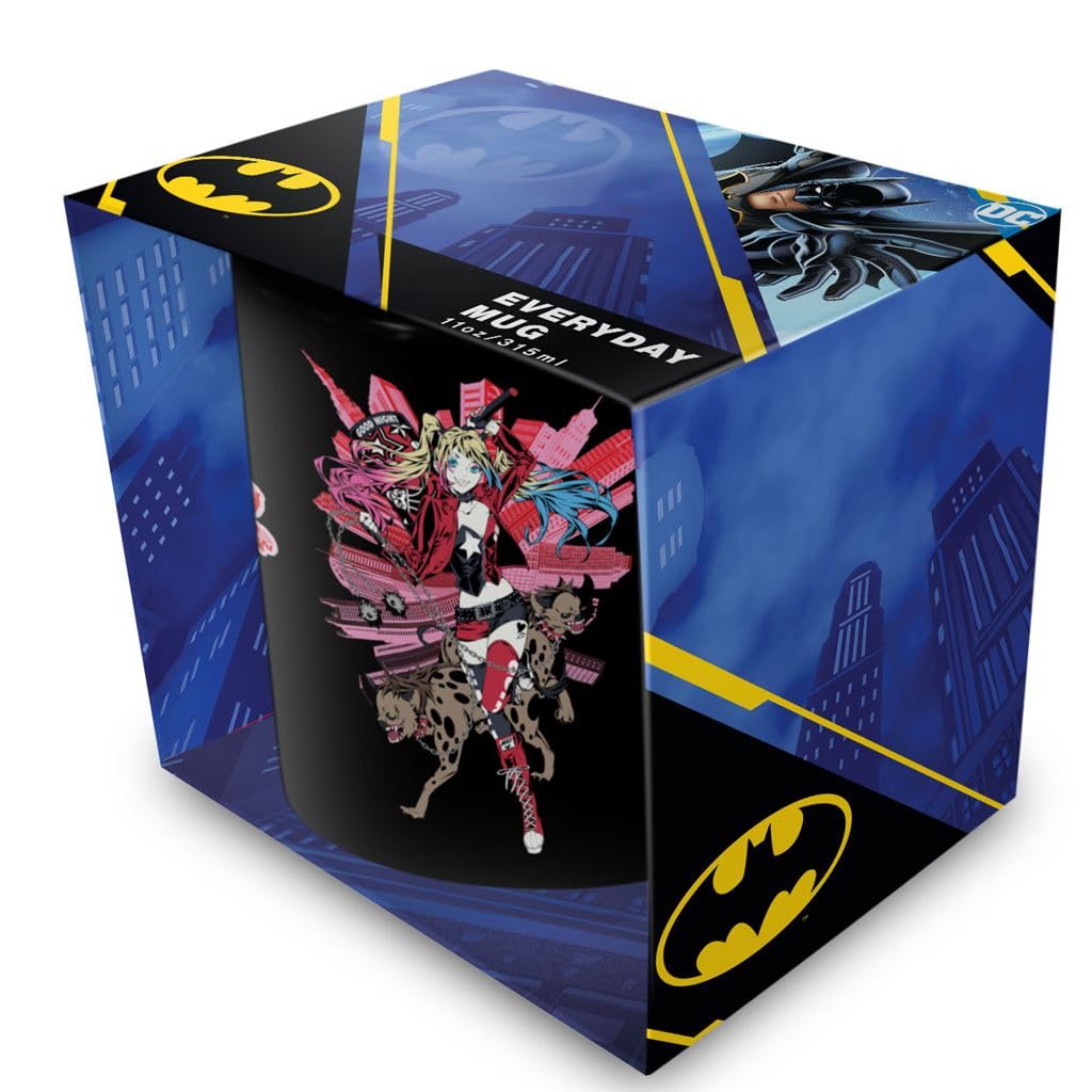 Pyramid International Batman (Cityscape) Black Mug - 10Oz / 315Ml Ceramic Mug - One Size