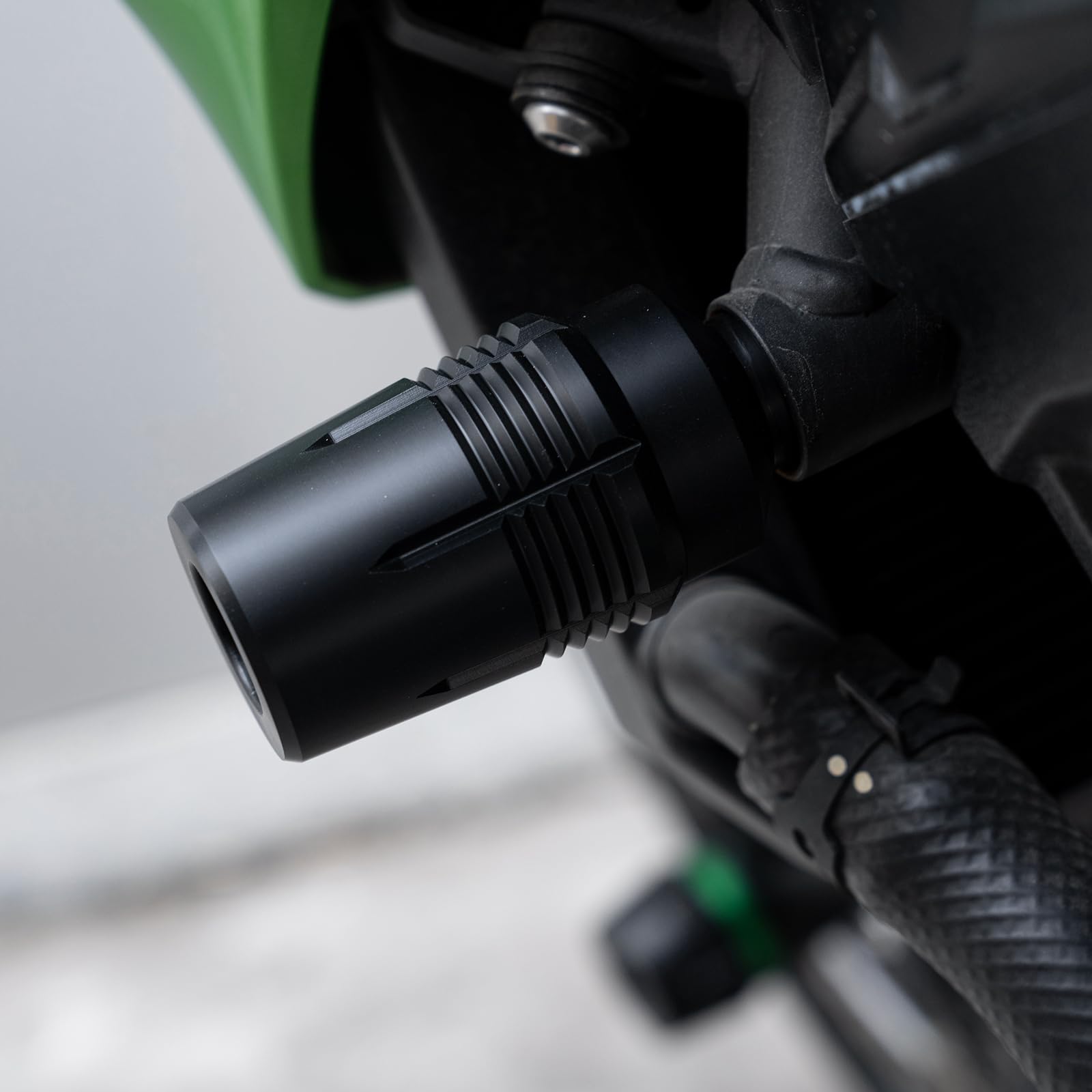 Sturzpads für Kawasaki Ninja ZX6R ZX-6R ZX 636 2019 2020 2021 2022 2023 2024 Motorradzubehör Fallschutz Rahmenschutz