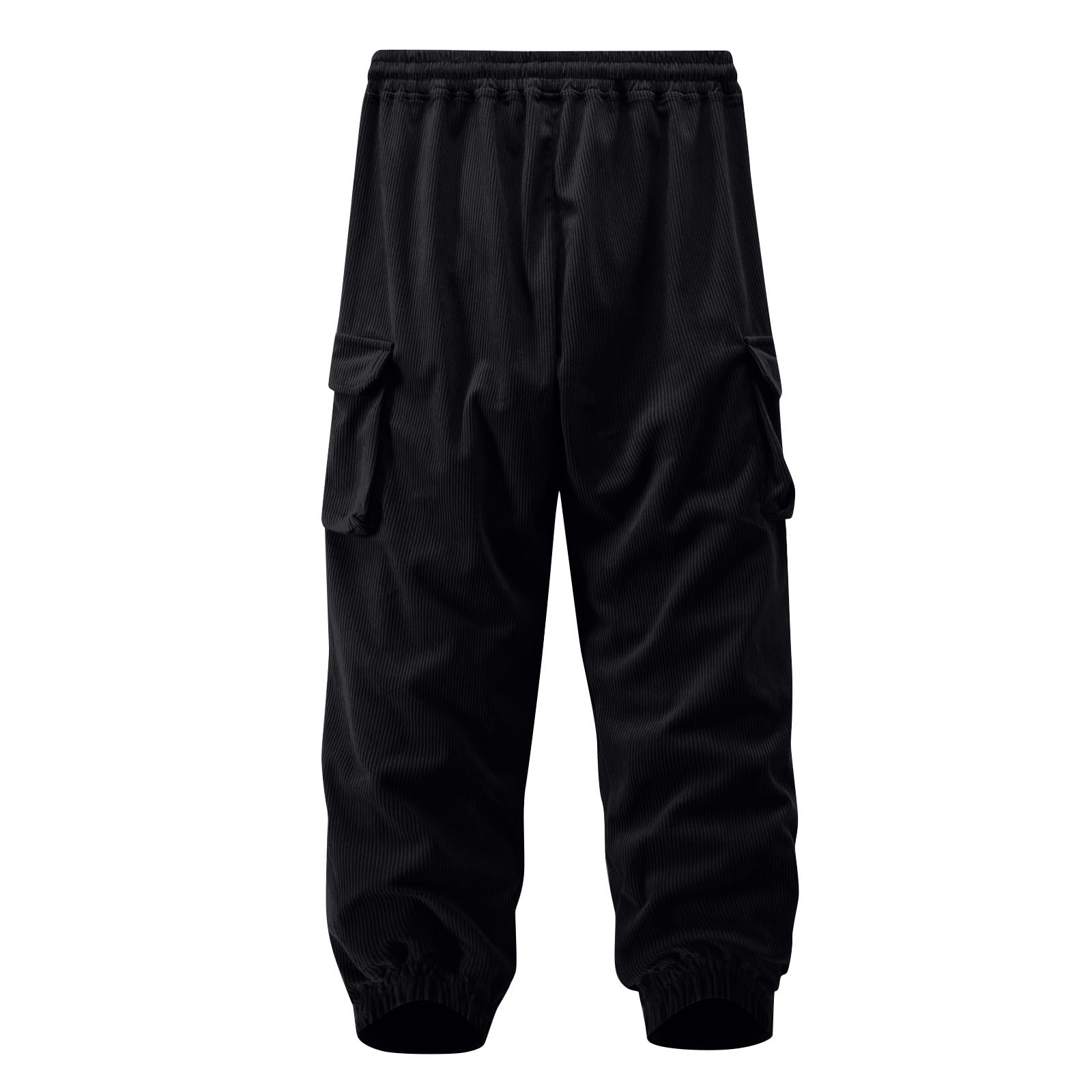 Cordhose Herren Lang Regular Fit Cord Hosen Herren Cargo Jogginghose