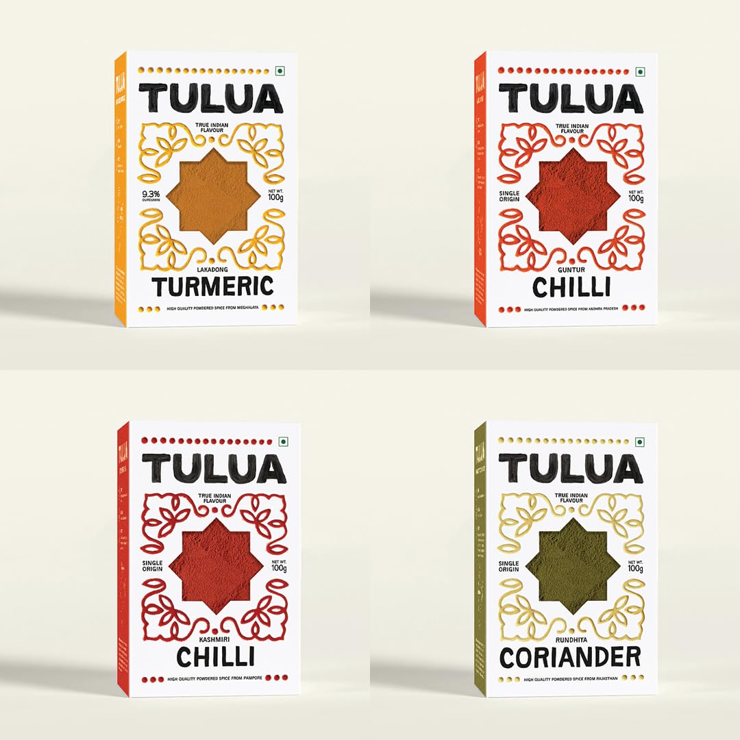 See full amazon price history chart for Tulua Natural & Organic Ground Spices Masala Combo Pack of 4 | Lakadong Turmeric Powder, Guntur Chilli Powder, Kashmiri Chilli Powder, Coriander Powder (1x100gm Each) Tulua Natural & Organic Ground Spices Masala Combo Pack of 4 | Lakadong Turmeric Powder, Guntur Chilli Powder, Kashmiri Chilli Powder, Coriander Powder (1x100gm Each) (B0CD79323H) Amazon Price History, Amazon Price Tracker