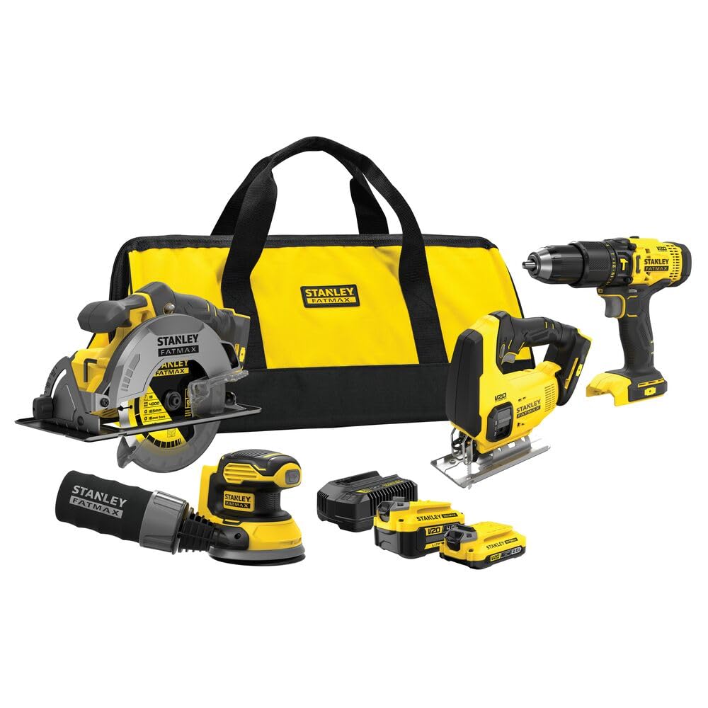 Kit d'outils électriques Stanley 4 pièces (SFMCK412MDS-QW)