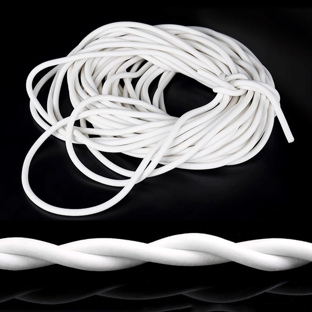 Uszczelniacz silikonowy z pianki, okrągły, solidny, 2-30 mm, 1 metr(30mm)
