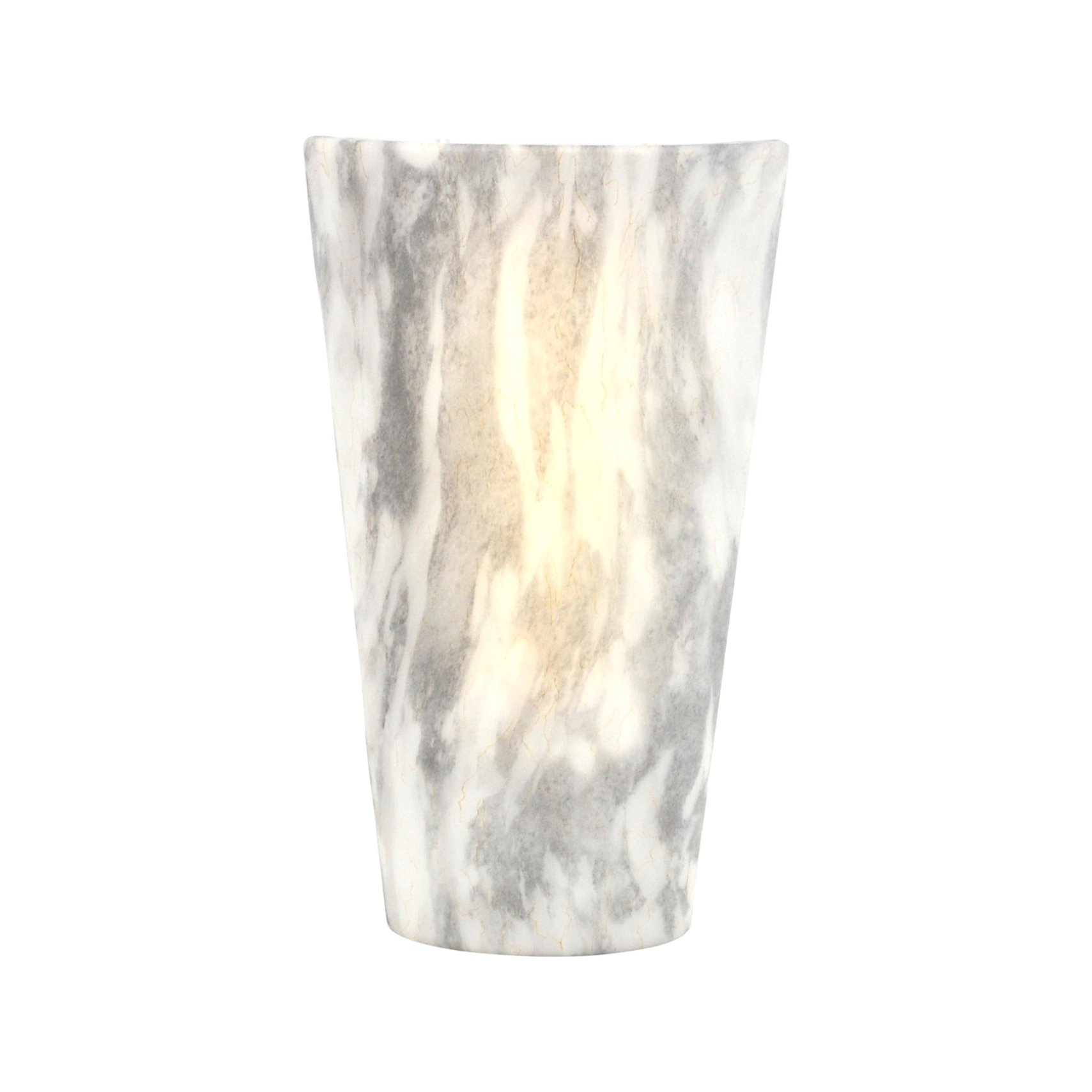 It's Exciting LightingIEL-2488G High Gloss Sconce Suitable for Indoor And Outdoor Use, Vivid Stone, Battery Powered With Timer, Lightweight And Mobile