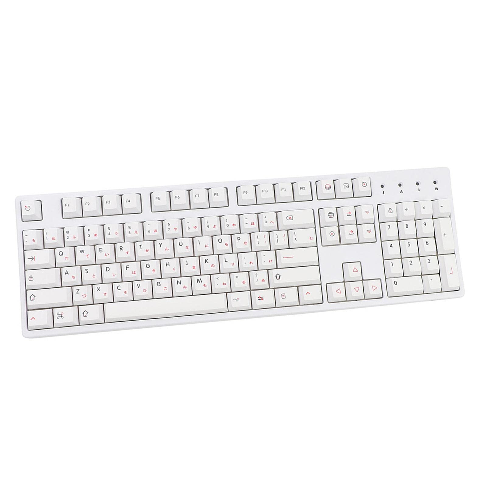 72 Pièces Testeur de Switch Mécanique Clavier Plateau de Touches Cherry Support Acrylique Transparent Capuchons Blancs Applicable pour Décoration S,