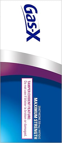 Miniatura 14 de Gas-X Cápsulas blandas de alivio de gases de máxima resistencia con simeticona, 250 mg para aliviar la hinchazón, 50 unidades