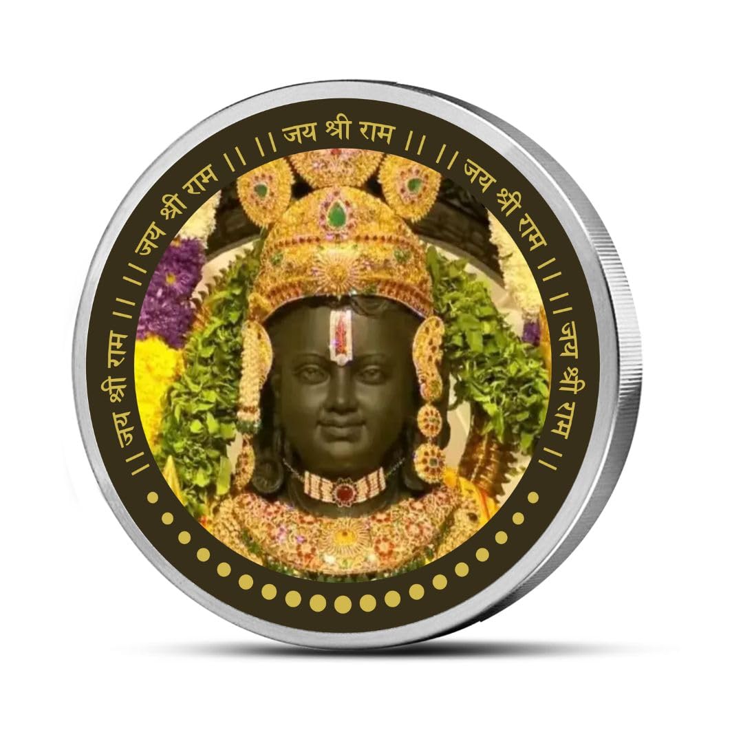 MOHUR Ram Lalla Ayodhya 20 Gm, Silver Coin Coloured (999) Pure Silver (B0C7W2G52Z) Amazon Price History, Amazon Price Tracker