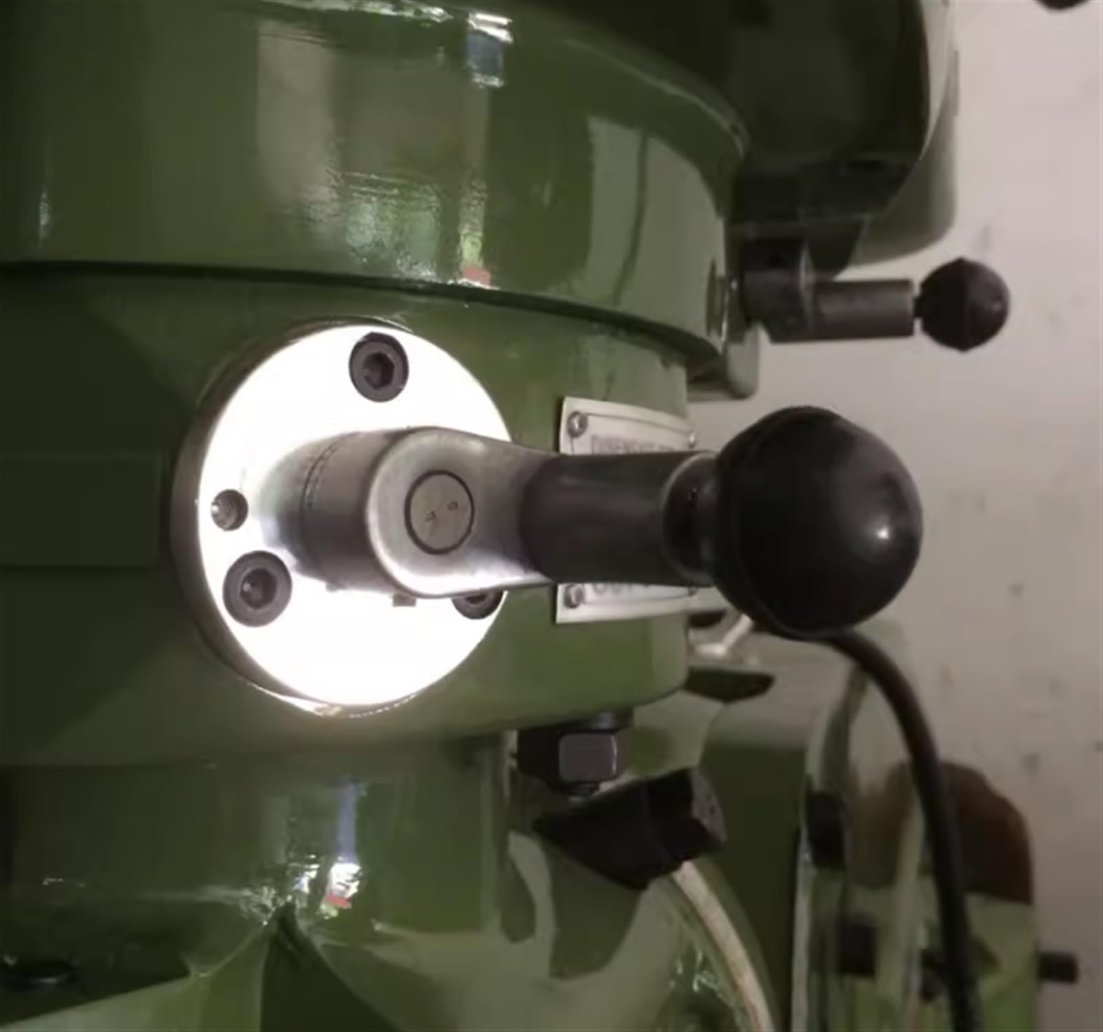 Vertical Milling Machine Gear Clutch Transmission Aluminum Crank