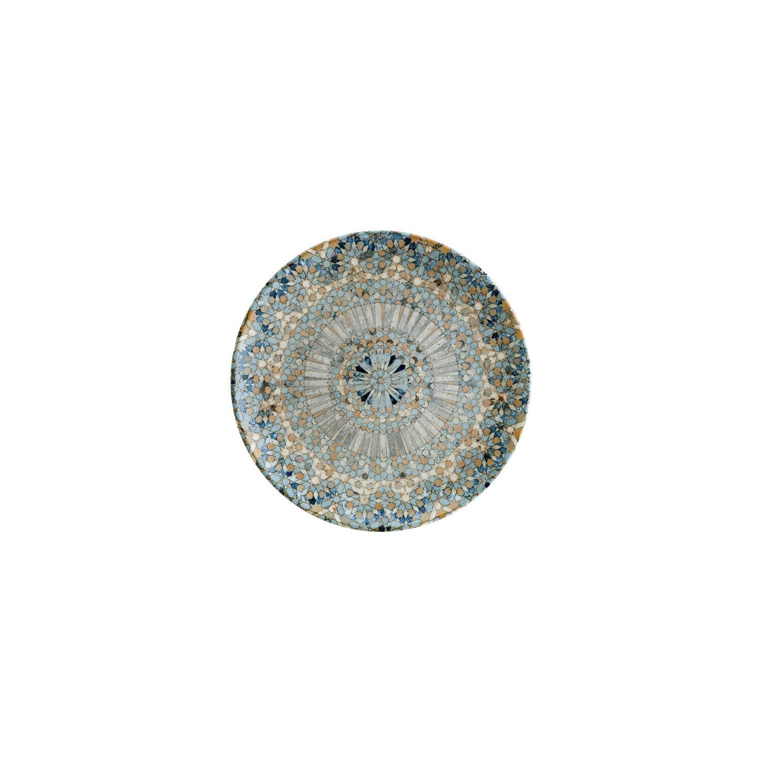 Bonna Talerz - Luca Mozaika - Porcelana - 21 cm - Zestaw 6 sztuk