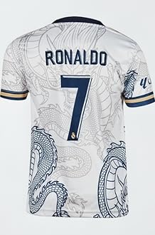 Sports Real Football Team Jersey for Boys 2024 New Boys and Men