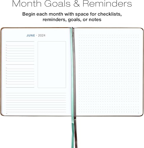 Miniatura 5 de Global Printed Products, Agenda 2024 planificador de papel extra grueso de 8 x 10 pulgadas con 14 meses (noviembre de 2023 a diciembre de 2024),