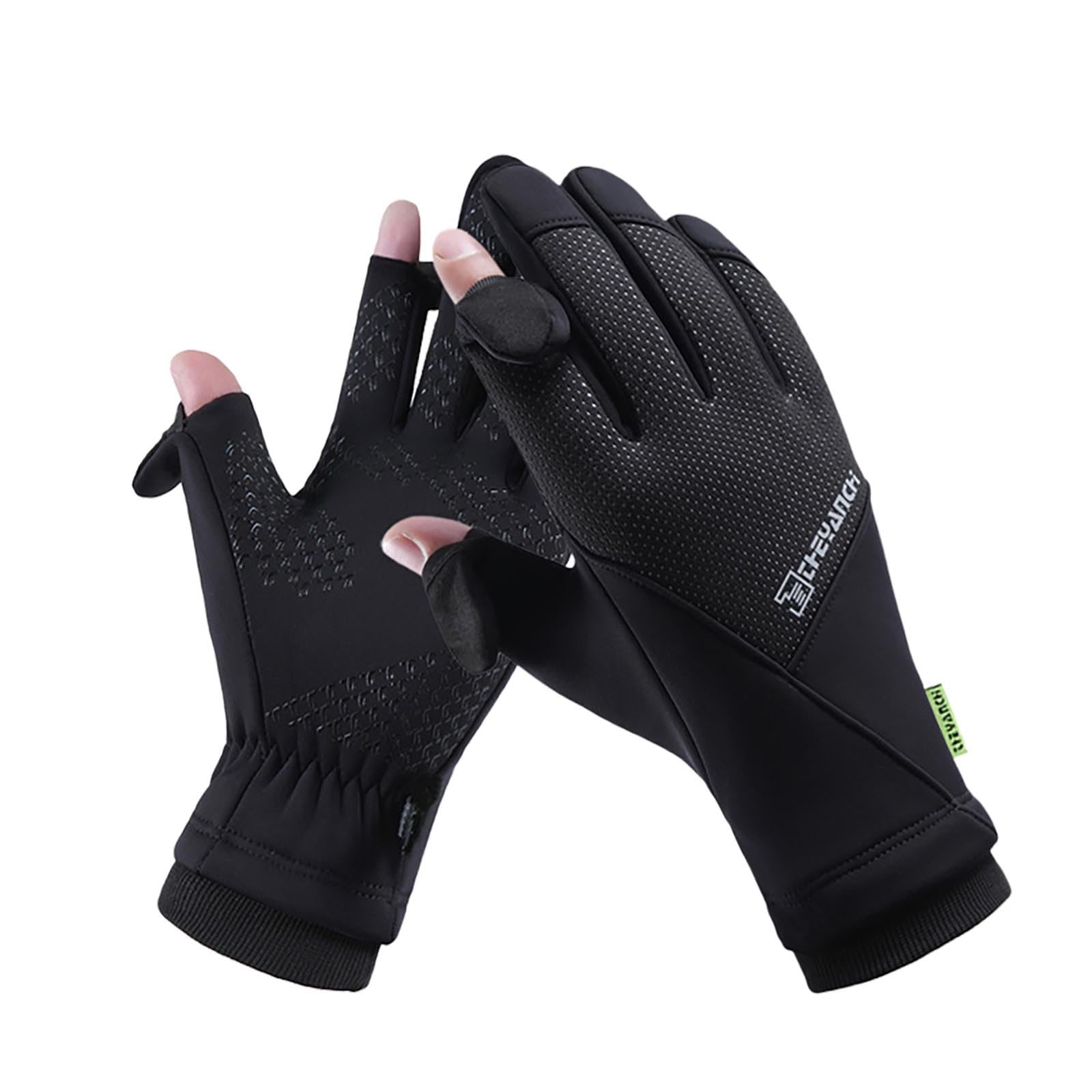 Mens Warm Work Gloves Womens Winter Running Gloves Touchscreen Ski Glove Cold Weather Gear for Cycling Working
