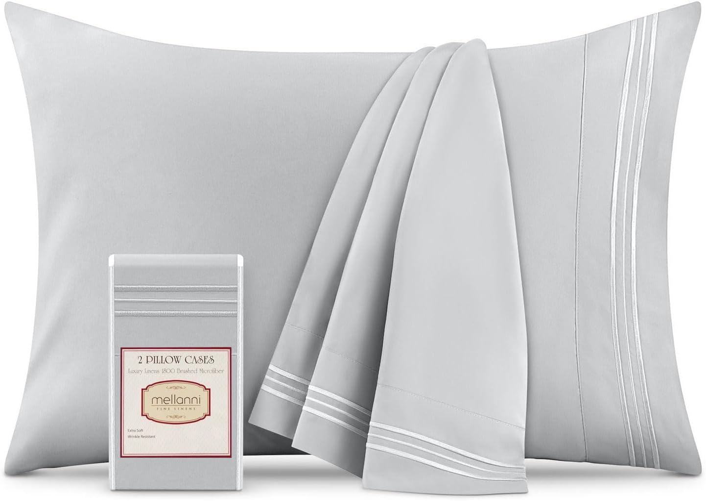 Mellanni Iconic Pillow Cases