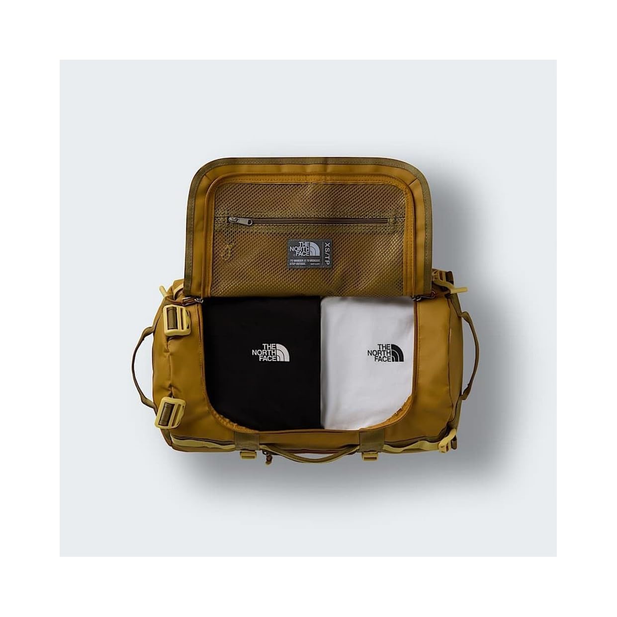 The North Face Unisex Base Camp Duffel - XS Golden Tan/Cedar/Honeye One Size