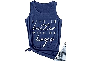 Mama Tank Top Graphic Summer Athletic Tank Tops Women