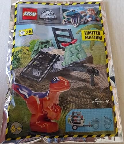 Jurassic World: Baby Dino Trappola con Baby Raptor - Lego - Immagine 1