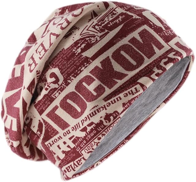 PREETH Adult Fashioh Autumn Warm Beanies For Women Outdoor Men Turban Bonnet Casual Winter Hats Hat Warm (Color : 3, Size : 54-62cm)