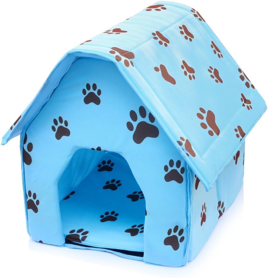 LVTING Pet house,SKL Luxury High-end Double Pet House/black Dog Room Cat Bed