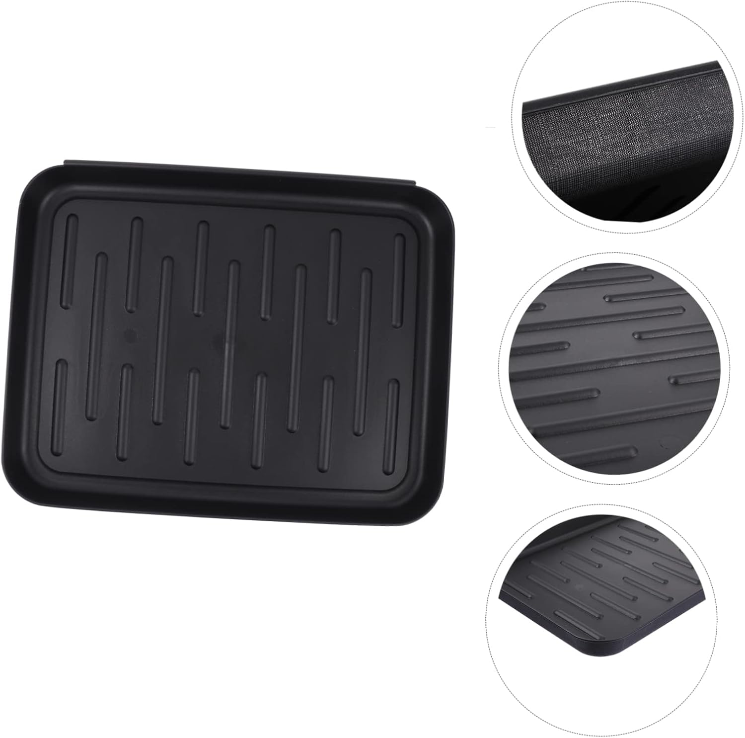 3pcs Water-Resistant Boot Tray Versatile Indoor Outdoor Shoe Mat for Garden Shoes Pet Feeding and Keeping Entryways Clean