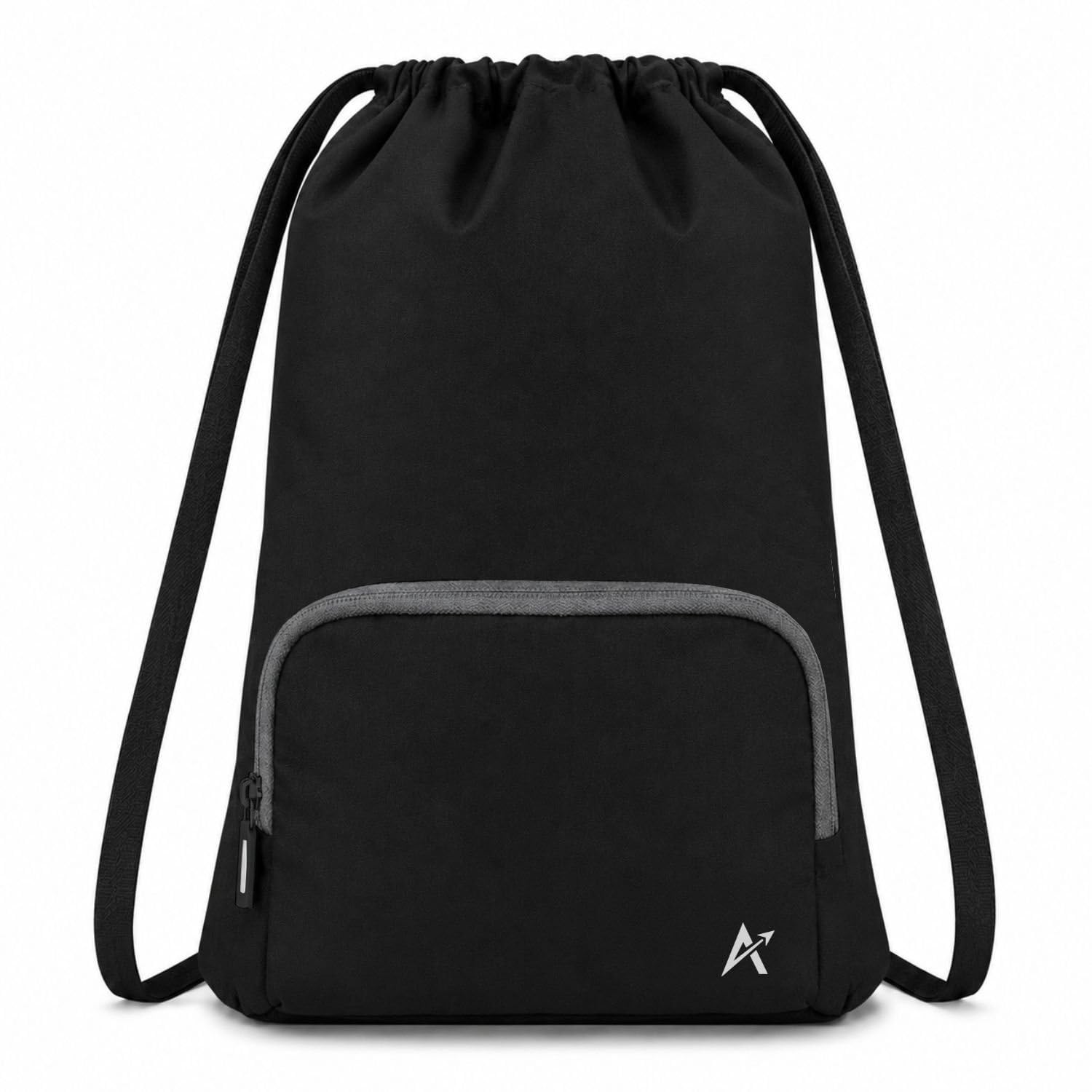 Tukzer 15L Drawstring Daypack,Tablet sleeve, Gym bag Rucksack Backpack With Zip Pocket, Sports Shoe Bag, Shoulder Strap Breathable Mini Travel Backpacks For Men and Women, Aliens 34 X 43 X 10 CM-Black-image-8